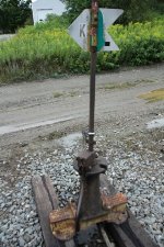 Old style switch stand